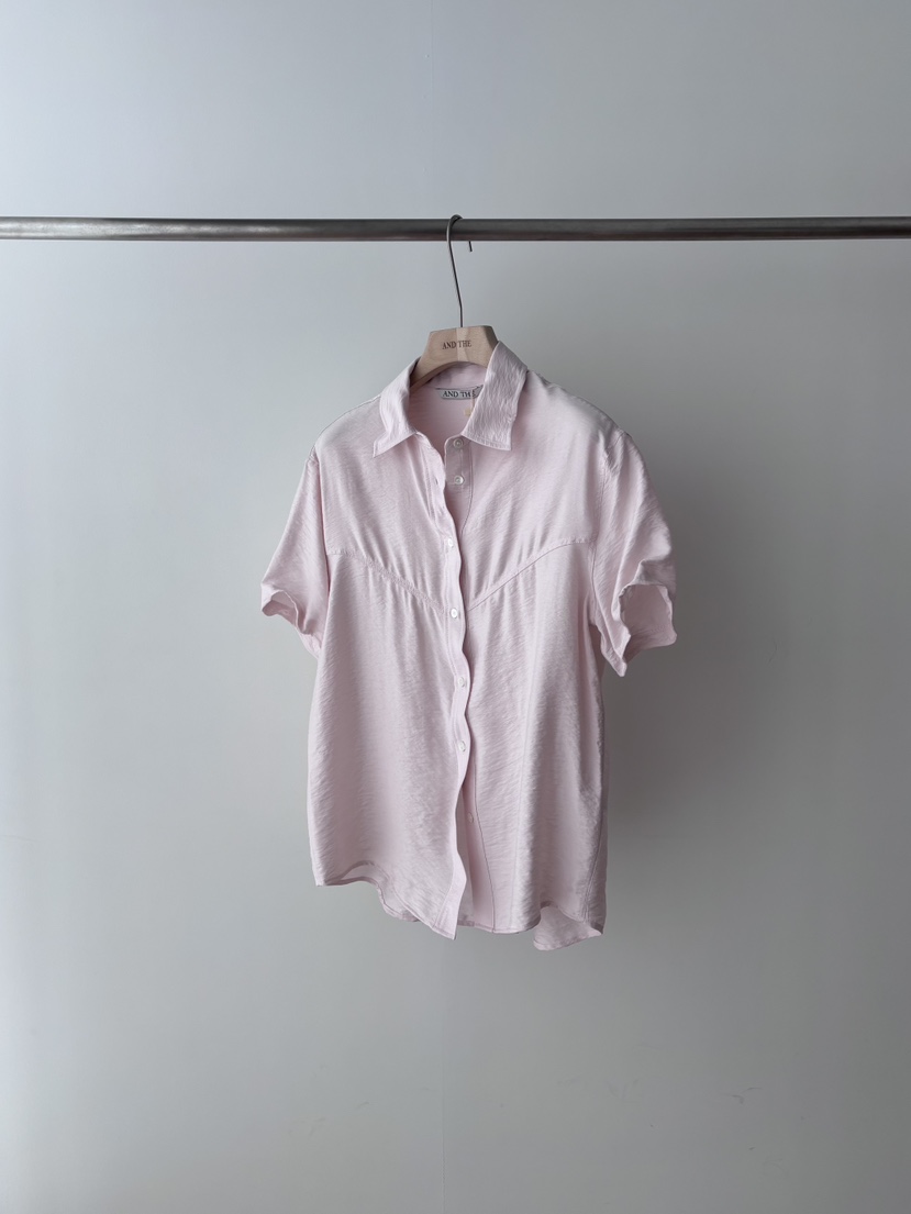 AND THE韓國直郵實拍女士新品推薦時尚26春夏襯衫蕾絲衫AND THE襯衫/蕾絲衫圖色3