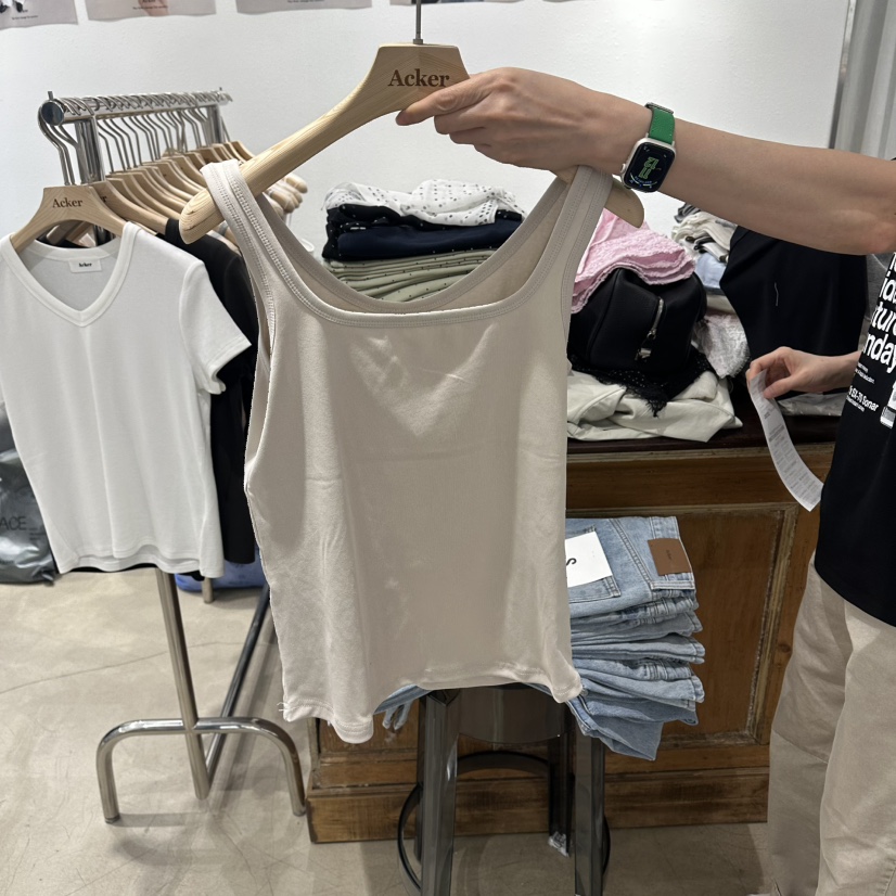 ACKER韓國東大門代購女士新品時尚休閑職業26春夏吊帶背心ACKER吊帶/背心圖色3
