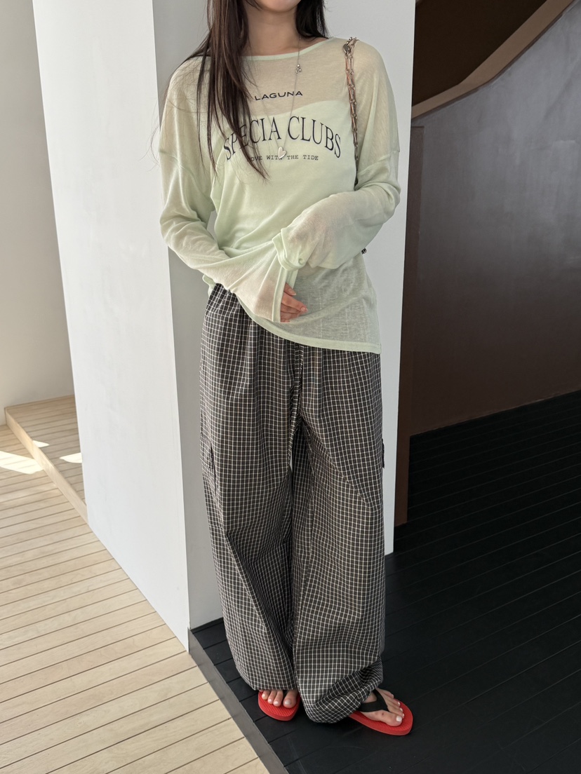 SPECIAL東大門實拍韓國女士新品推薦26夏季26春夏人氣休閑褲SPECIAL休閑褲