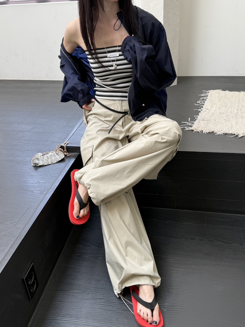 SPECIAL東大門實拍韓國女士新品推薦26夏季26春夏人氣休閑褲SPECIAL休閑褲