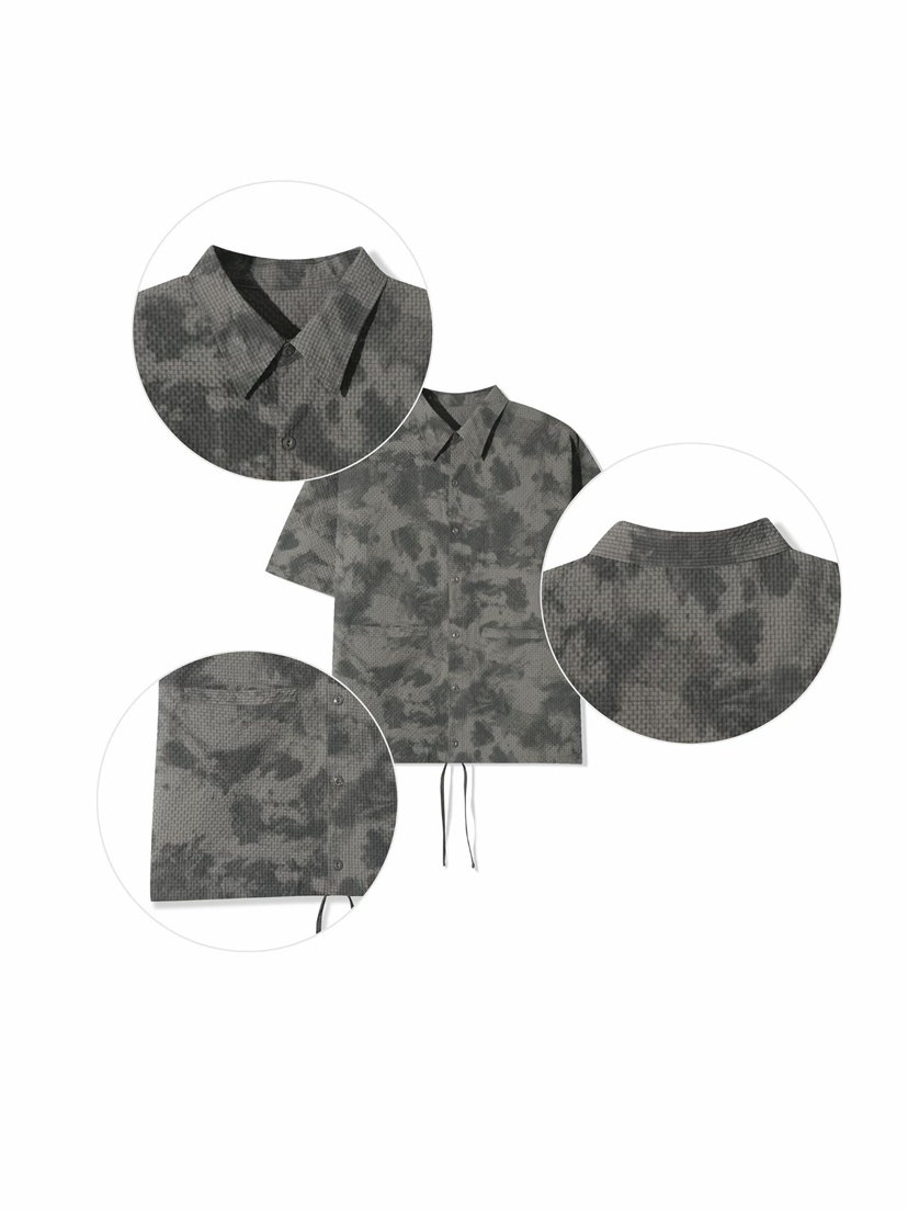 DOT韓國直郵女裝新款熱賣26春夏休閑26夏季推薦襯衫蕾絲衫DOT襯衫/蕾絲衫