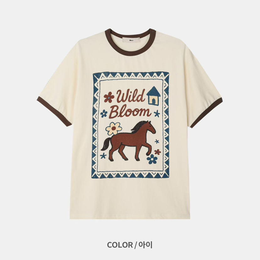 DOT韓國代購女士新款人氣推薦熱賣26春夏職業26夏季休閑T恤DOTT恤圖色1