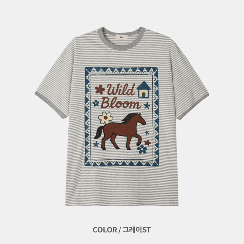 DOT韓國代購女士新款人氣推薦熱賣26春夏職業26夏季休閑T恤DOTT恤圖色2