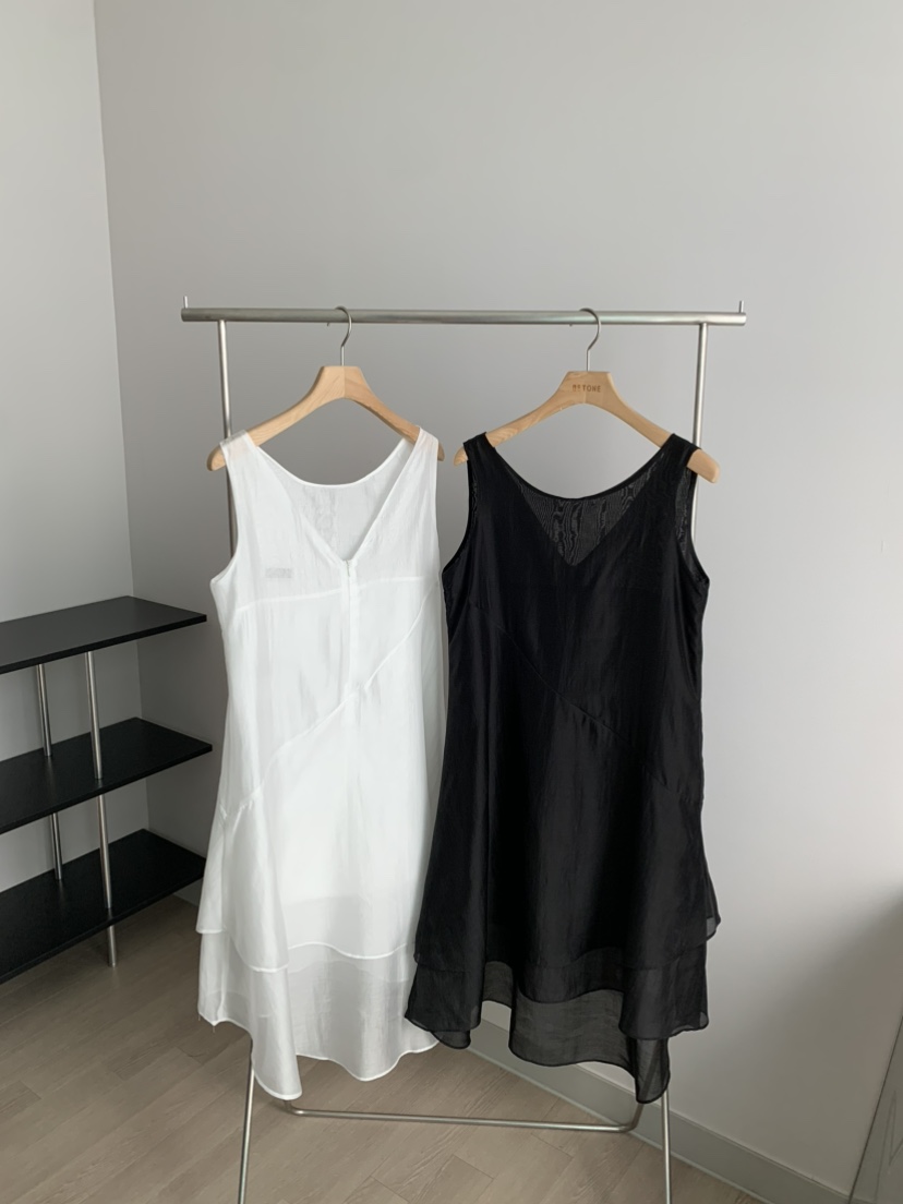 BETONE韓國直郵女裝新品休閑職業26夏季時尚26春夏連衣裙天絲BETONE連衣裙