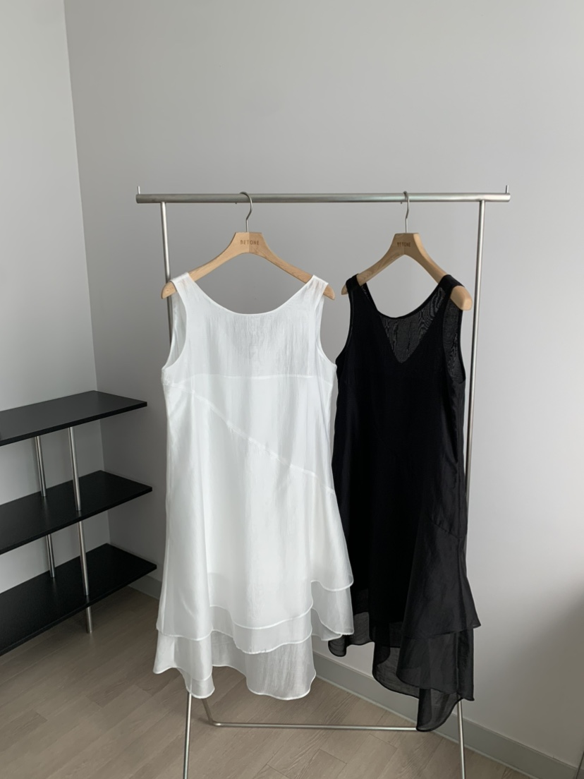 BETONE韓國直郵女裝新品休閑職業26夏季時尚26春夏連衣裙天絲BETONE連衣裙