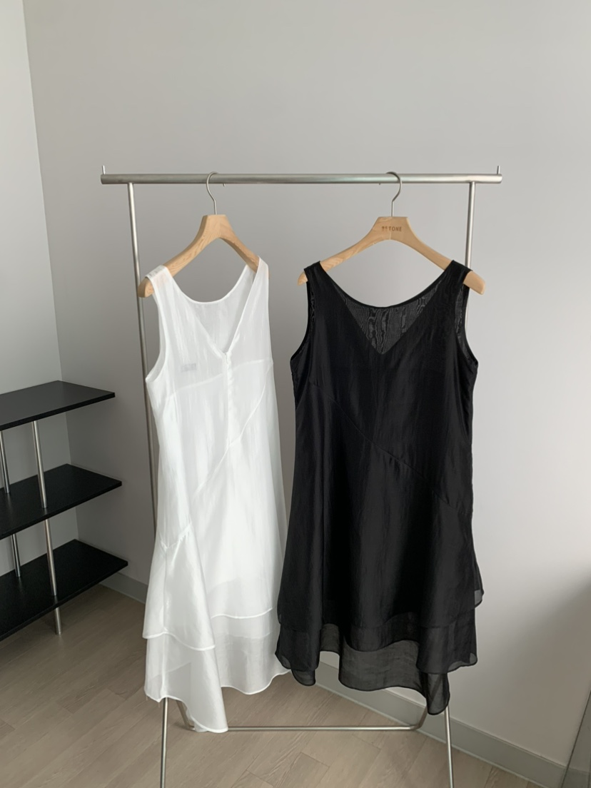 BETONE韓國直郵女裝新品休閑職業26夏季時尚26春夏連衣裙天絲BETONE連衣裙