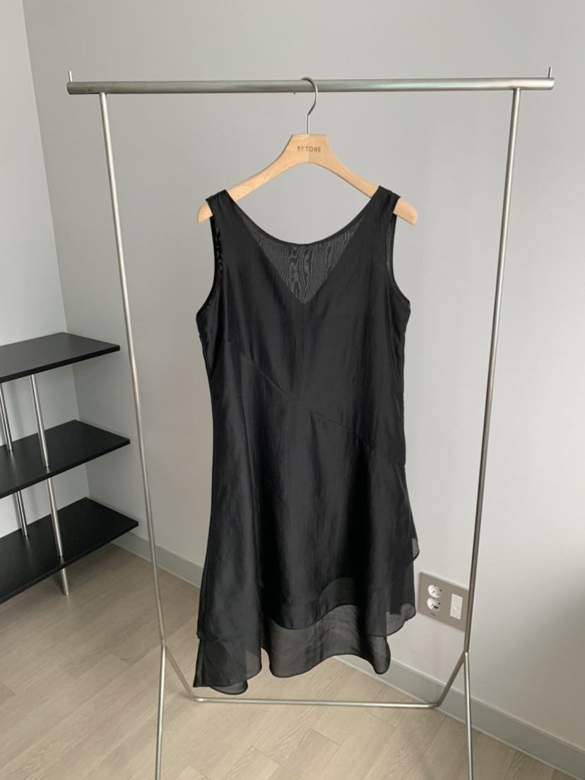 BETONE韓國直郵女裝新品休閑職業26夏季時尚26春夏連衣裙天絲BETONE連衣裙圖色2