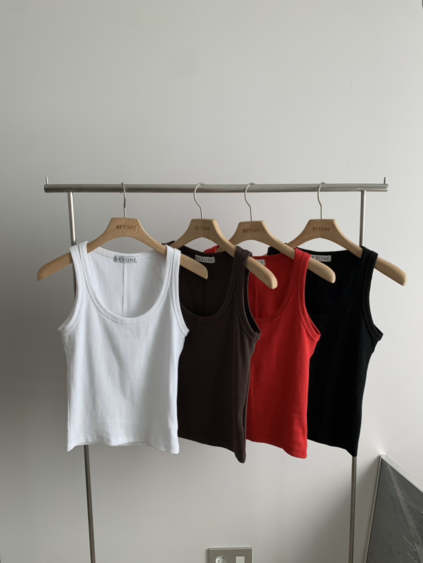 BETONE韓國代購女裝新品26夏季職業休閑人氣時尚吊帶背心BETONE吊帶/背心