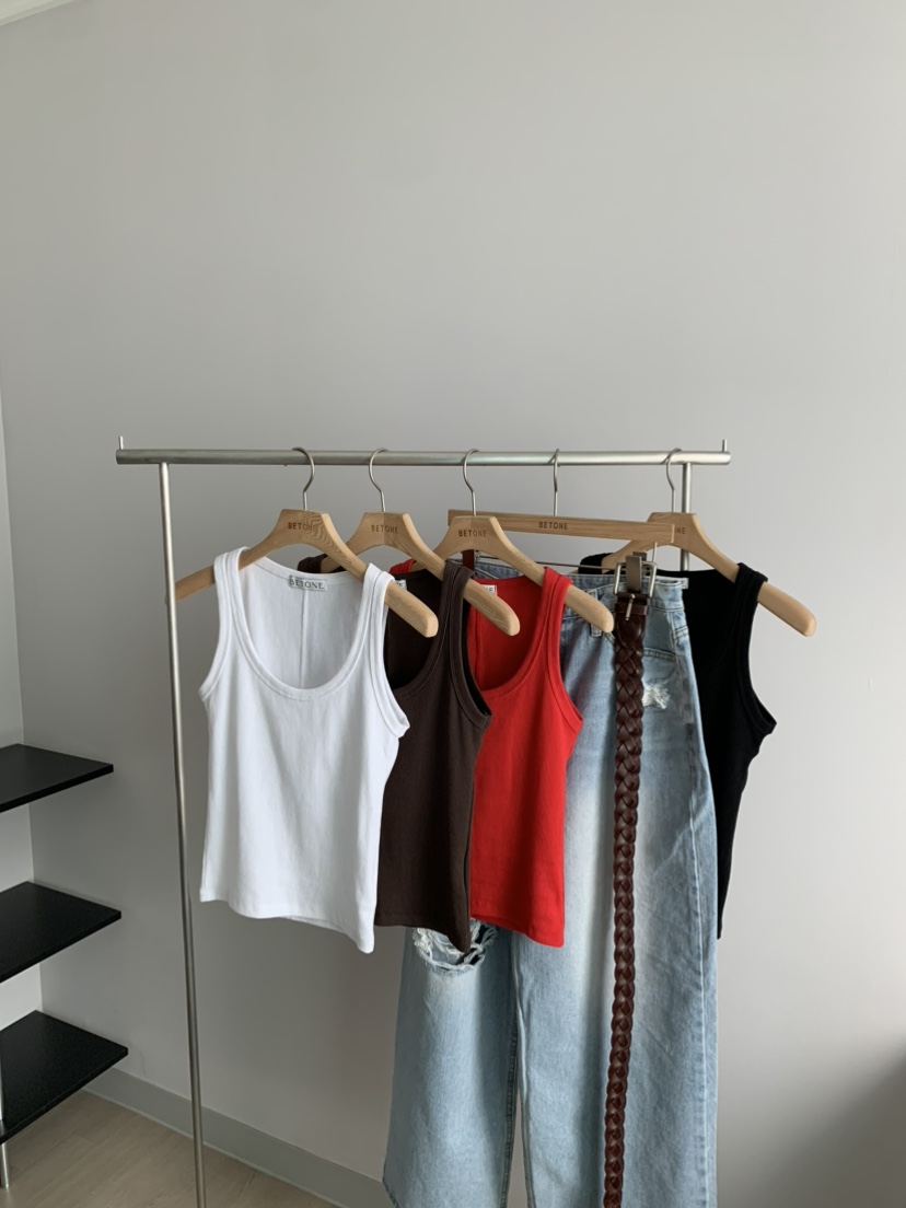 BETONE韓國代購女裝新品26夏季職業休閑人氣時尚吊帶背心BETONE吊帶/背心