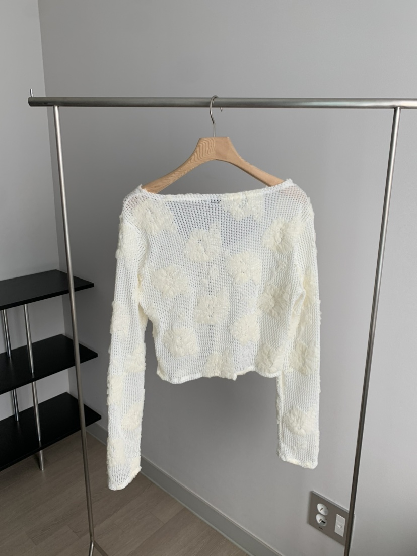 BETONE韓國直郵實拍女士新款休閑26夏季時尚襯衫蕾絲衫花朵BETONE襯衫/蕾絲衫