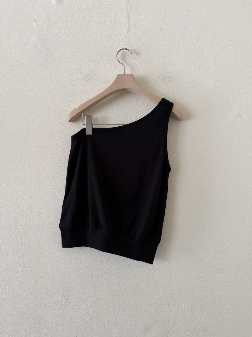 MENG韓國東大門直郵女裝新品職業人氣休閑吊帶背心不對稱MENG吊帶/背心