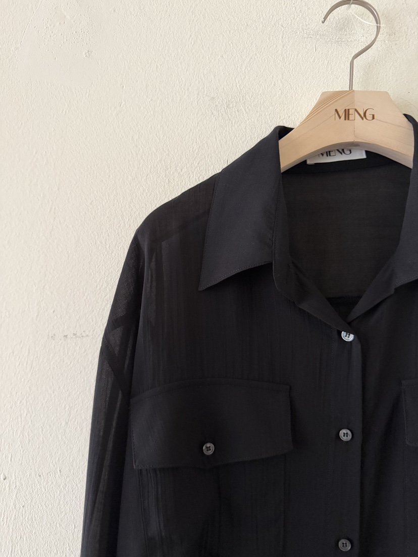 MENG韓國直郵女士新品人氣26春夏休閑熱賣推薦襯衫蕾絲衫MENG襯衫/蕾絲衫