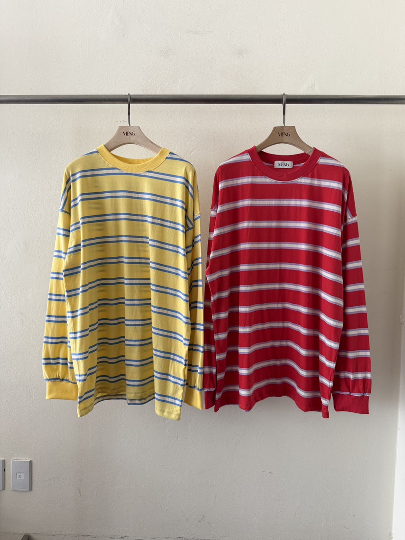 MENG韓國東大門代購女裝新品休閑26春夏時尚推薦職業長袖T恤MENG長袖T恤