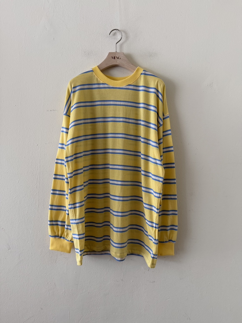 MENG韓國東大門代購女裝新品休閑26春夏時尚推薦職業長袖T恤MENG長袖T恤圖色1