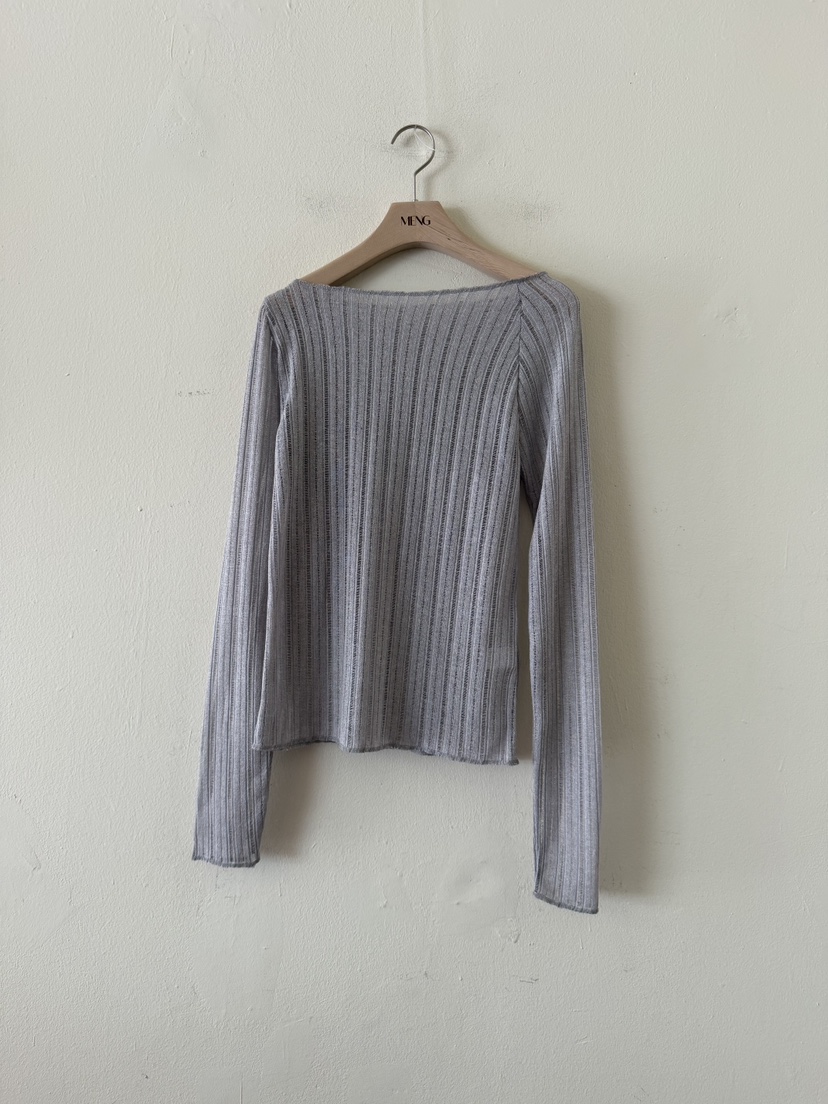 MENG韓國直郵實拍女士新品推薦人氣26春夏26夏季熱賣針織衫MENG針織衫圖色1