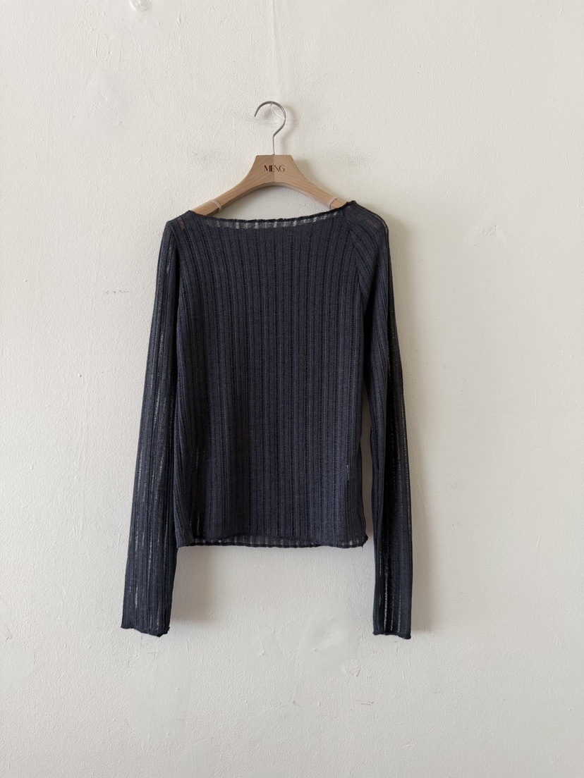 MENG韓國直郵實拍女士新品推薦人氣26春夏26夏季熱賣針織衫MENG針織衫圖色2