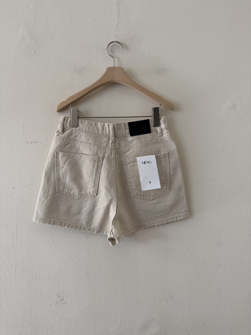 MENG韓國直郵女士新款26夏季職業人氣時尚熱賣休閑短褲工裝MENG短褲