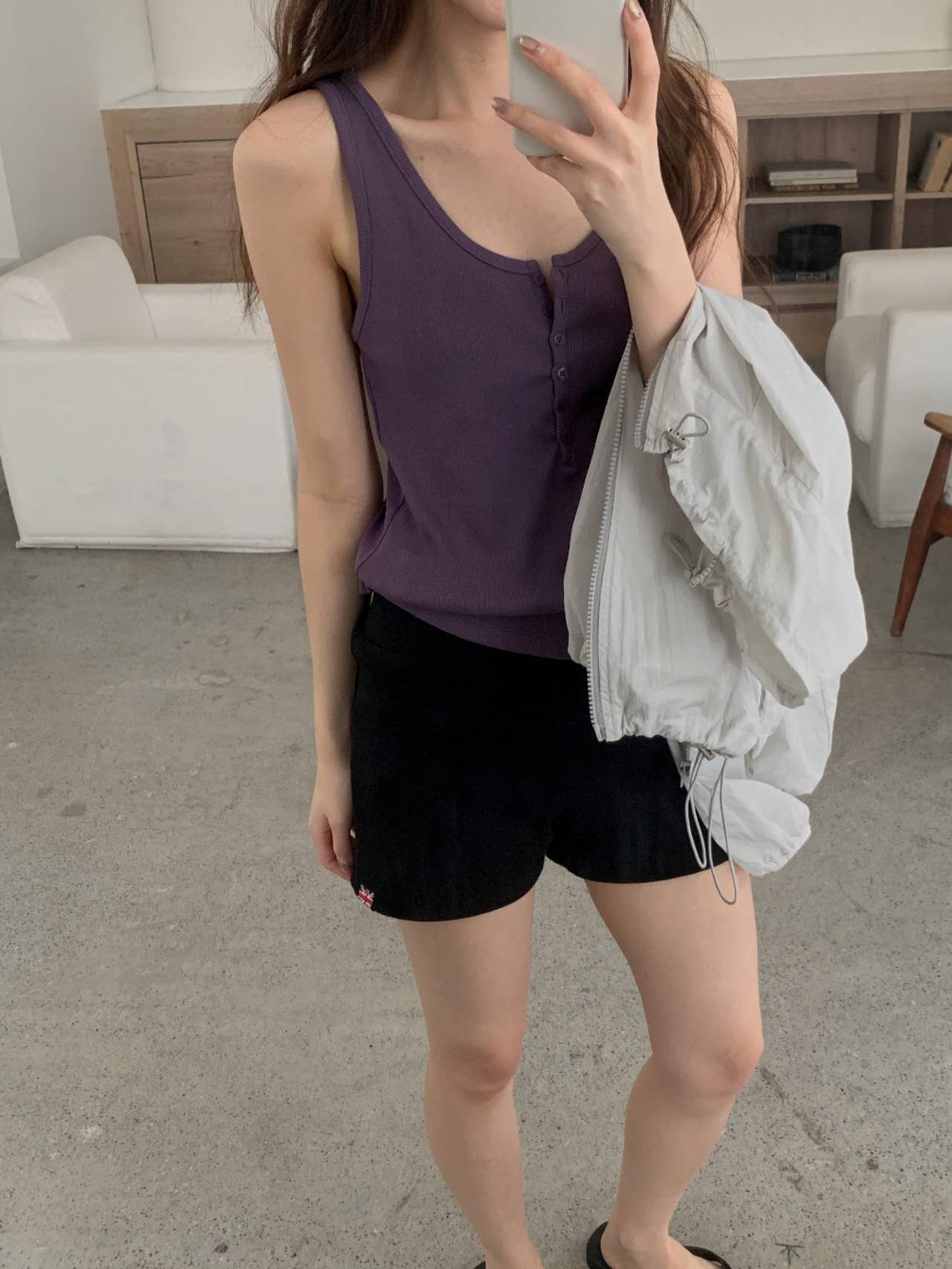 FIKA韓國代購女裝新款職業推薦熱賣人氣休閑26春夏吊帶背心FIKA吊帶/背心