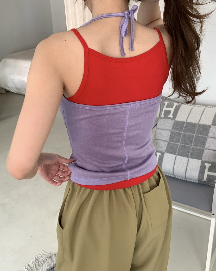 PEBBLE東大門直郵女士新款推薦人氣休閑職業真品吊帶背心PEBBLE吊帶/背心