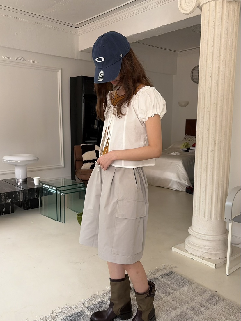 PEBBLE韓國代購女士新品26春夏時尚真品休閑職業襯衫蕾絲衫PEBBLE襯衫/蕾絲衫