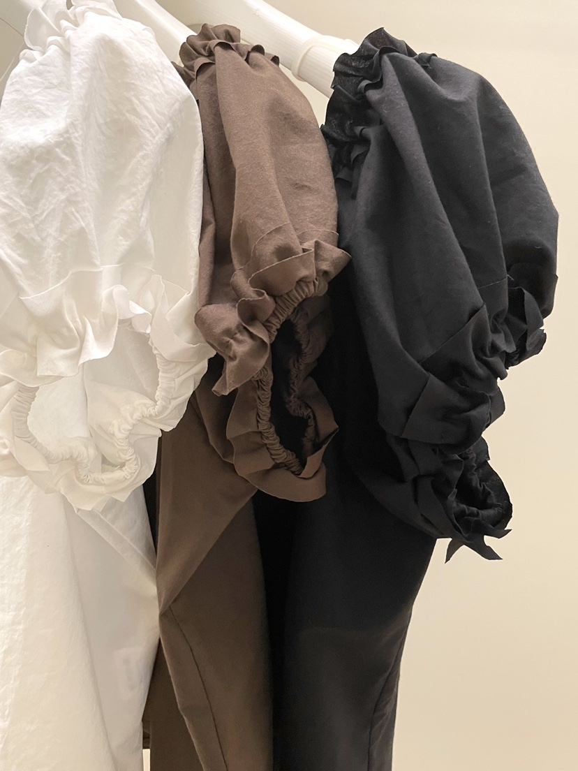 PEBBLE韓國代購女士新品26春夏時尚真品休閑職業襯衫蕾絲衫PEBBLE襯衫/蕾絲衫