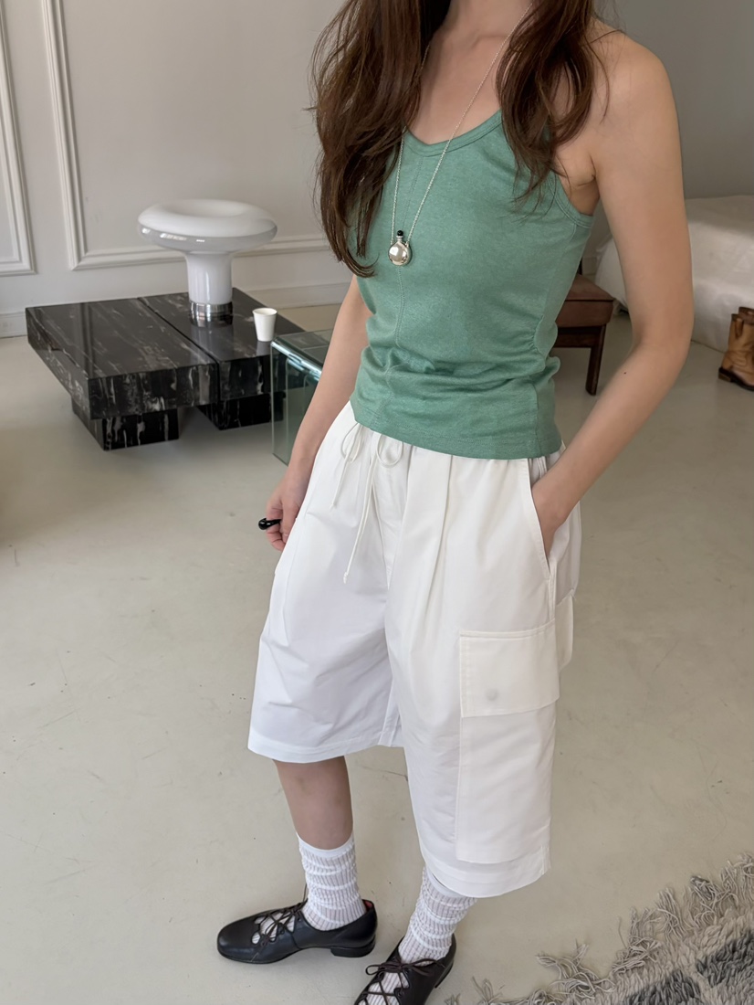 PEBBLE韓國直郵女士新款人氣熱賣休閑推薦26春夏時尚短褲PEBBLE短褲