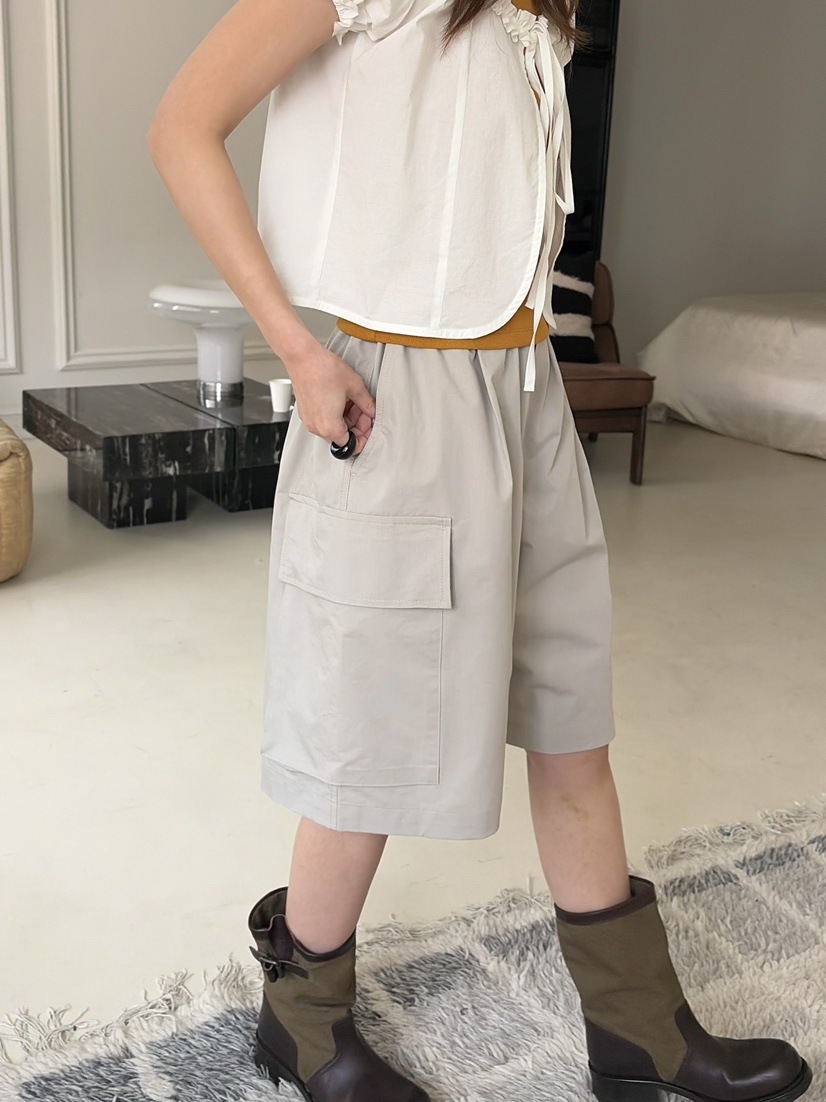 PEBBLE韓國直郵女士新款人氣熱賣休閑推薦26春夏時尚短褲PEBBLE短褲