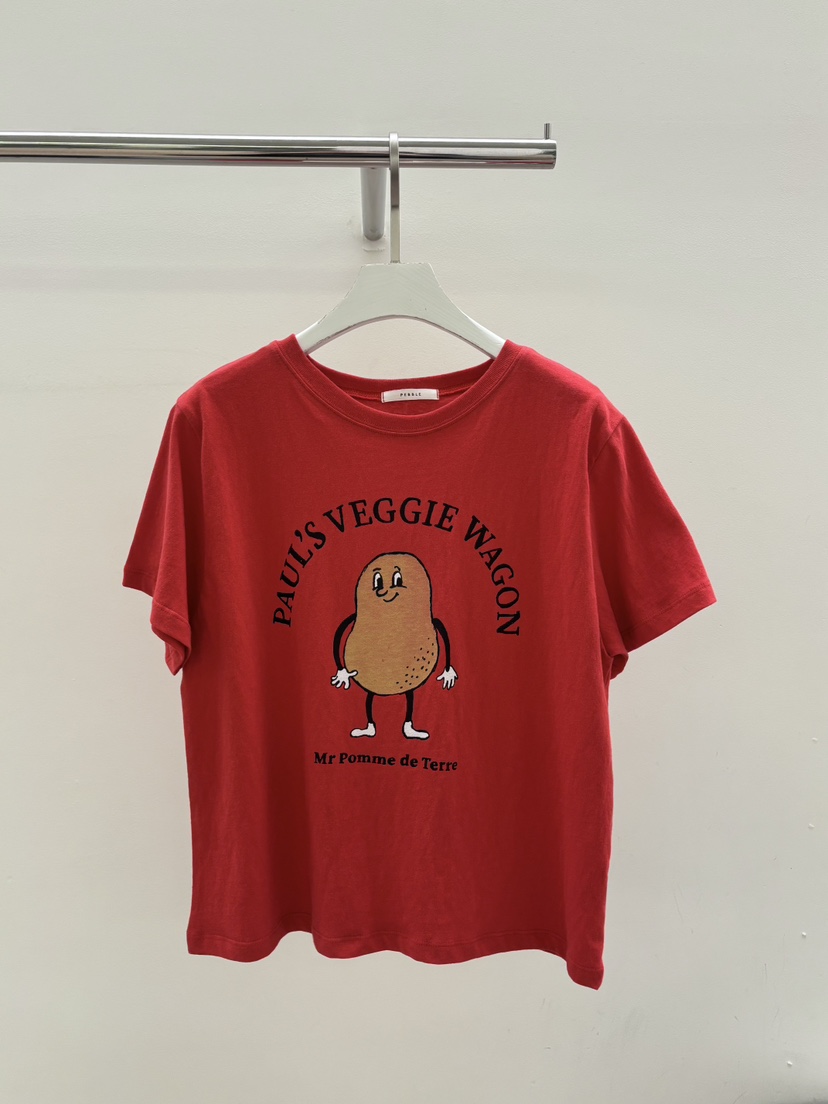 PEBBLE韓國代購女士新款人氣26春夏推薦職業休閑真品熱賣T恤PEBBLET恤圖色2