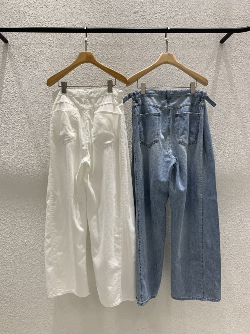LUCY SALON韓國直郵女士新款26春夏熱賣人氣休閑職業牛仔褲LUCY SALON牛仔褲