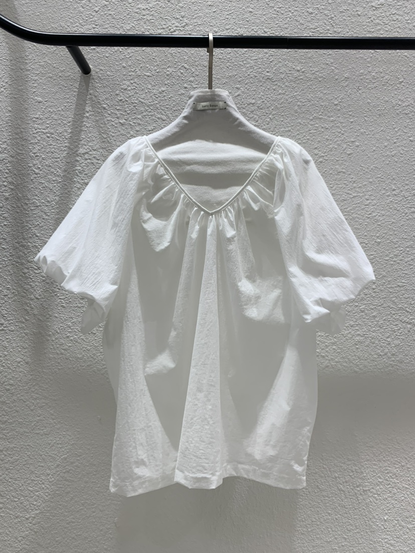 LUCY SALON韓國直郵女士新品推薦真品休閑熱賣襯衫蕾絲衫LUCY SALON襯衫/蕾絲衫圖色1