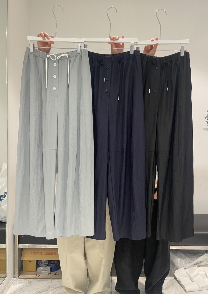 URBANE cloth東大門直郵女士新品職業人氣26春夏休閑褲紐扣URBANE cloth休閑褲