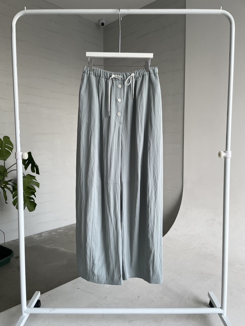 URBANE cloth東大門直郵女士新品職業人氣26春夏休閑褲紐扣URBANE cloth休閑褲圖色1