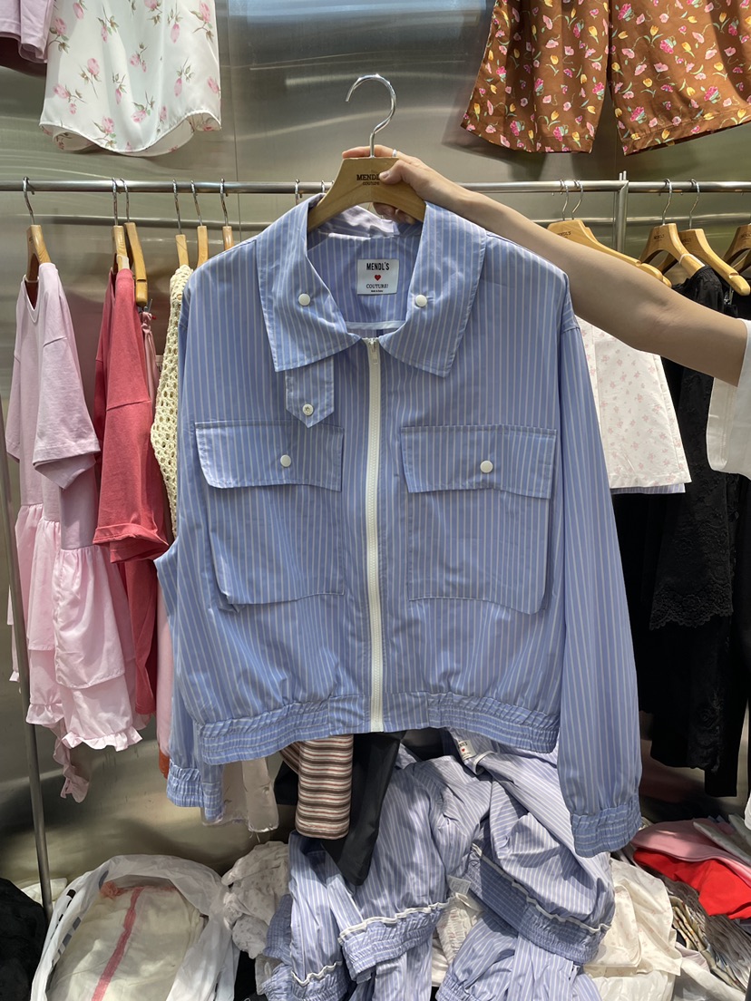 MENDL S東大門直郵女裝新品職業真品26春夏人氣時尚夾克棉MENDL S夾克圖色2