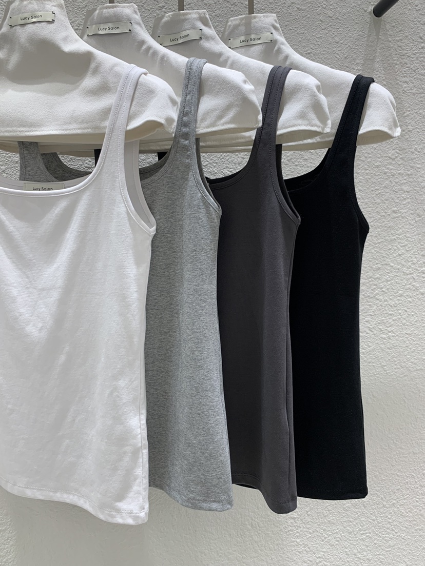 LUCY SALON東大門代購女裝新品推薦時尚人氣休閑吊帶背心LUCY SALON吊帶/背心