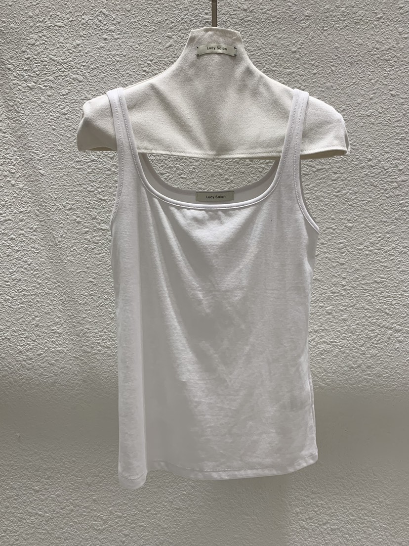 LUCY SALON東大門代購女裝新品推薦時尚人氣休閑吊帶背心LUCY SALON吊帶/背心圖色1