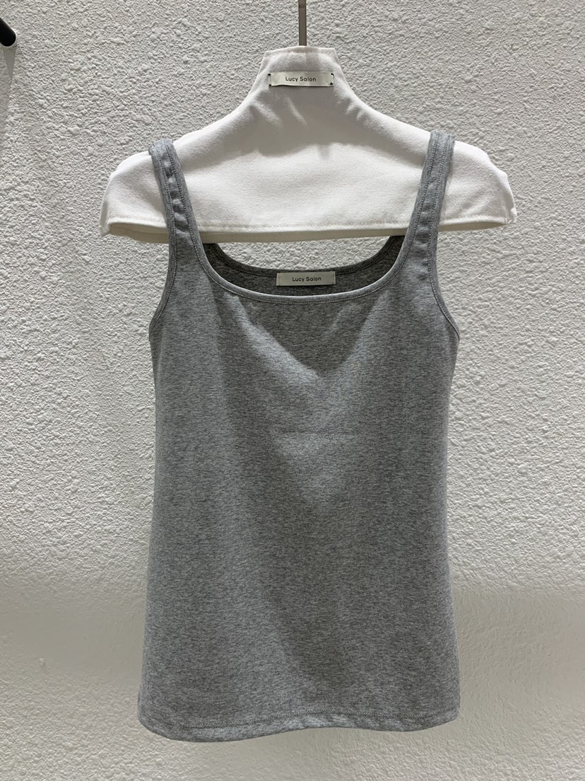 LUCY SALON東大門代購女裝新品推薦時尚人氣休閑吊帶背心LUCY SALON吊帶/背心圖色2