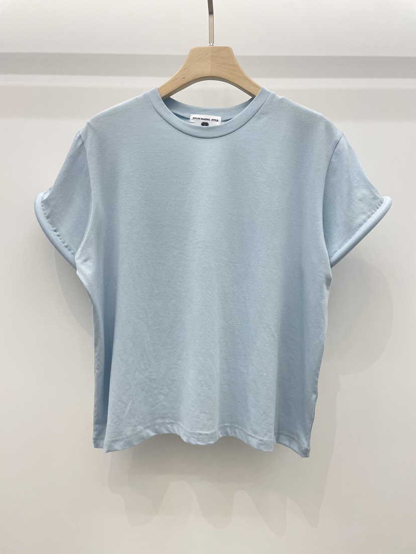 NYLON韓國代購女裝新款真品推薦熱賣職業時尚26春夏人氣T恤NYLONT恤圖色2