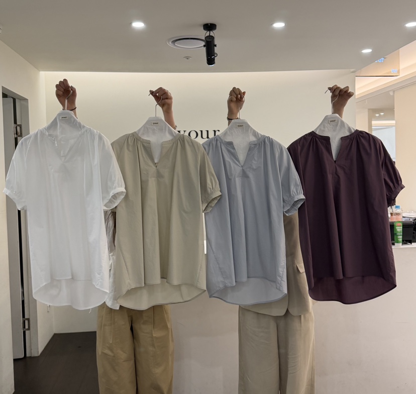 YOUR-P韓國代購女士新品熱賣休閑26春夏職業時尚襯衫蕾絲衫YOUR-P襯衫/蕾絲衫
