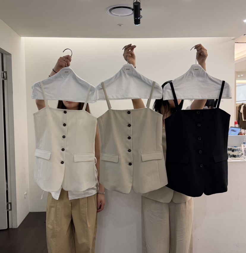 YOUR-P韓國直郵女裝新品人氣熱賣休閑26春夏推薦吊帶背心YOUR-P吊帶/背心