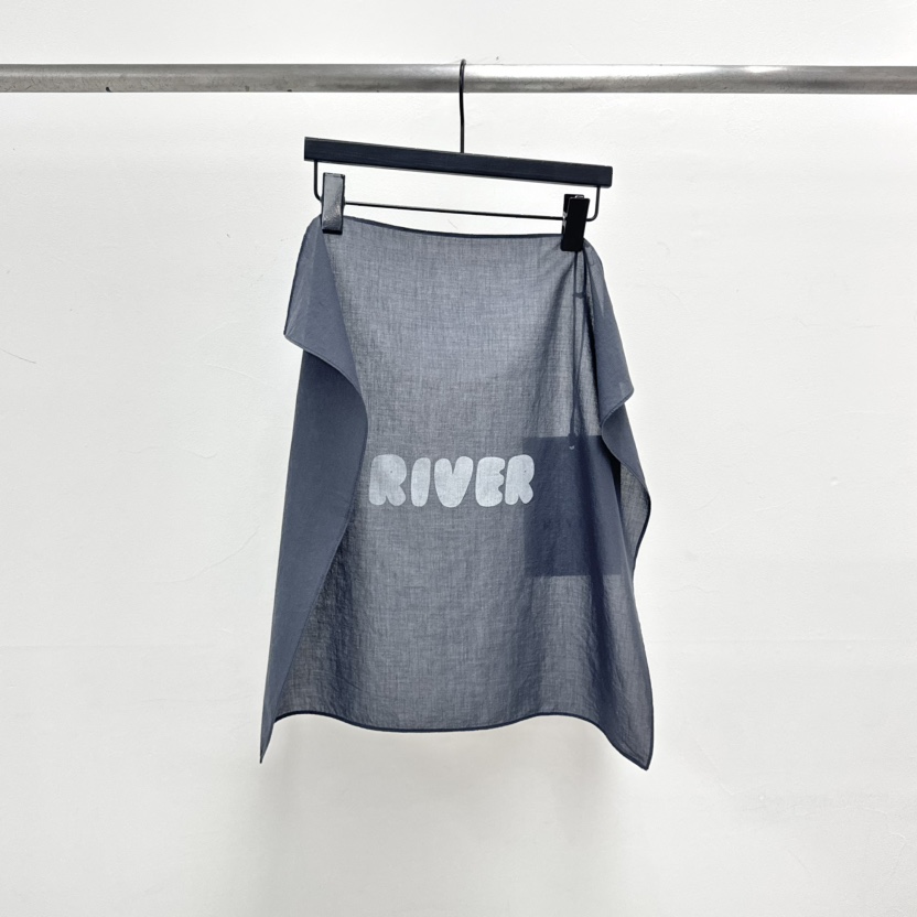 RIVER東大門代購女裝新品推薦休閑時尚人氣圍巾披肩棉質圍巾WATER/RIVER圍巾/披肩圖色2藏藍