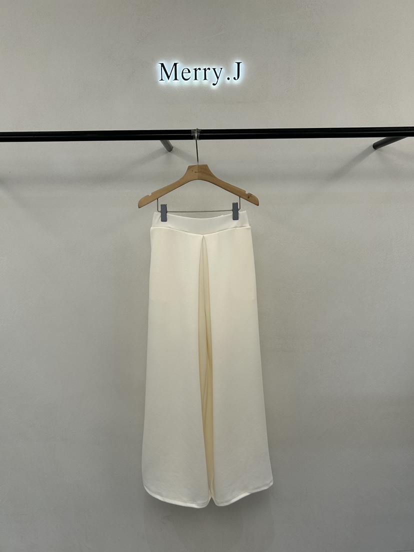 MERRY-J韓國代購女士新款真品休閑26春夏職業休閑褲褶皺MERRY-J休閑褲圖色1