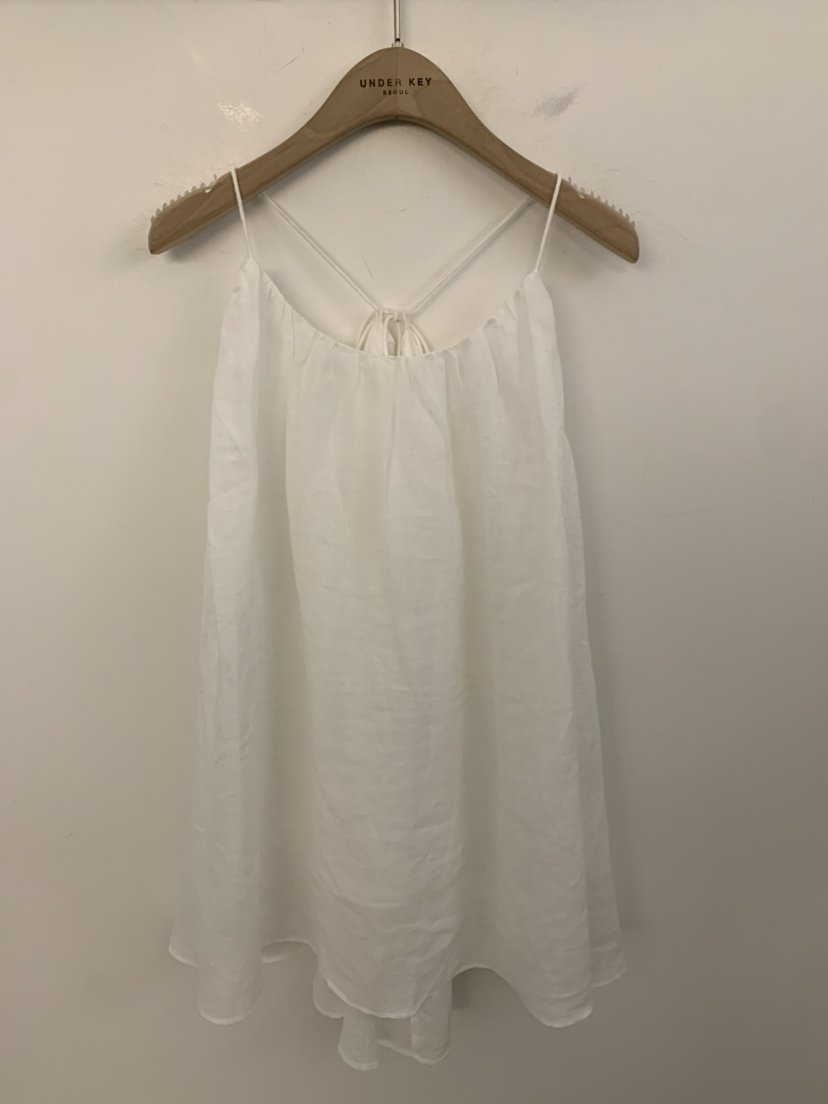 UNDER KEY韓國直郵女裝新品推薦26春夏休閑吊帶背心含圍巾UNDER KEY吊帶/背心圖色1