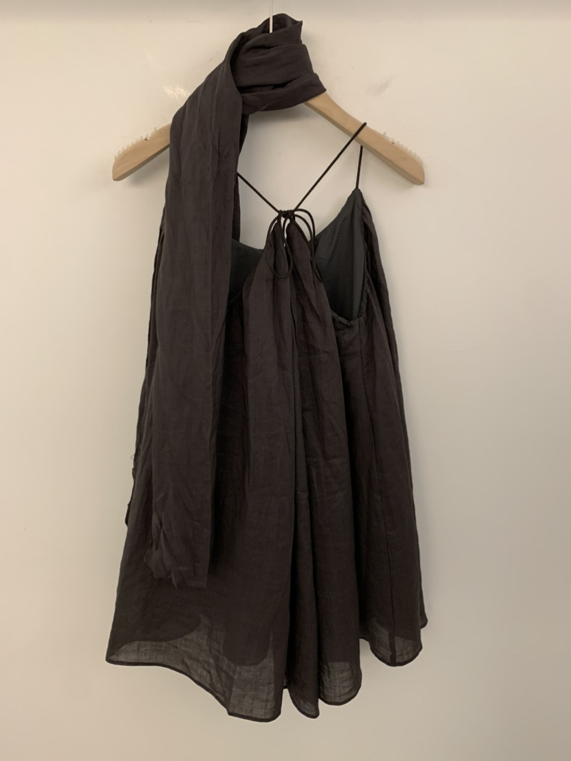 UNDER KEY韓國直郵女裝新品推薦26春夏休閑吊帶背心含圍巾UNDER KEY吊帶/背心圖色3棕色