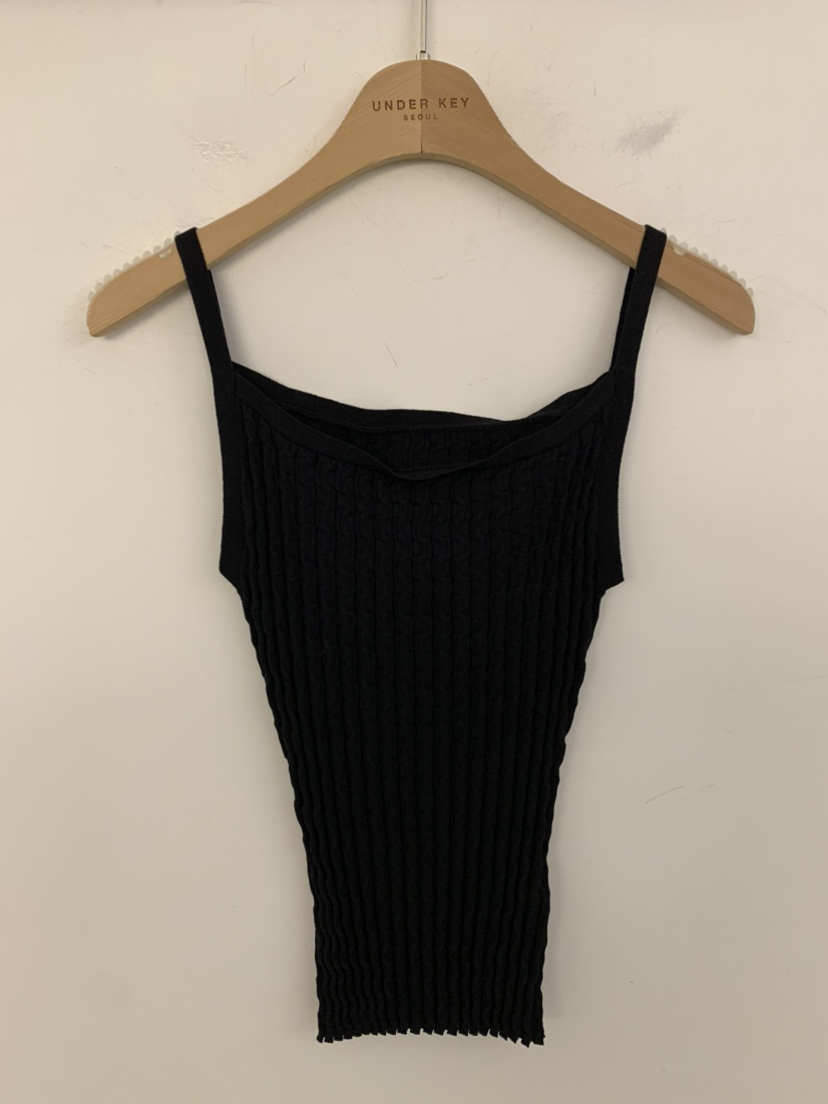 UNDER KEY東大門直郵女士新品人氣熱賣真品吊帶背心纖維UNDER KEY吊帶/背心圖色2