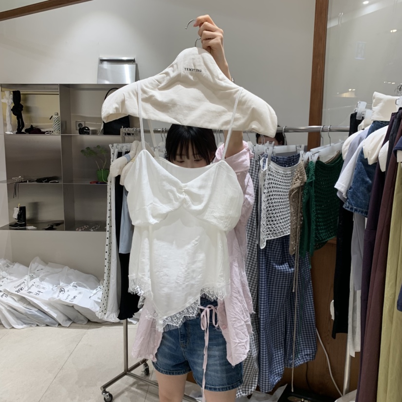 TEMPTING東大門直郵女裝新品真品熱賣職業人氣吊帶背心蕾絲TEMPTING吊帶/背心圖色1