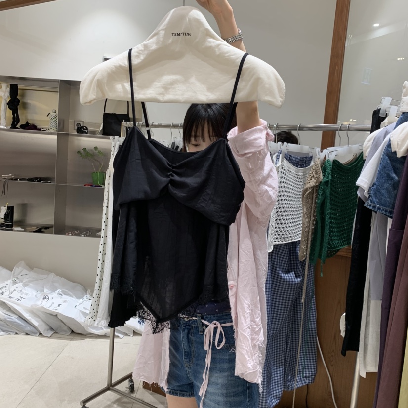 TEMPTING東大門直郵女裝新品真品熱賣職業人氣吊帶背心蕾絲TEMPTING吊帶/背心圖色2