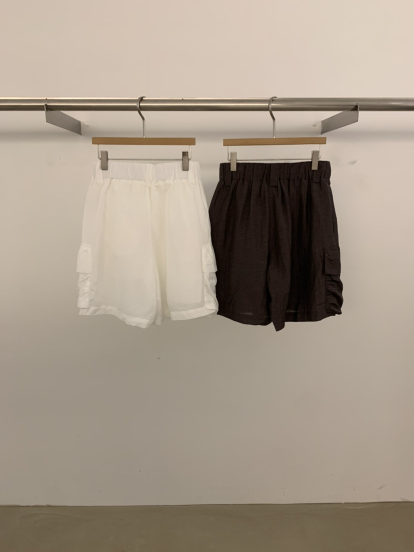 UNDER KEY東大門代購女士新品熱賣人氣休閑短褲工裝亞麻UNDER KEY短褲