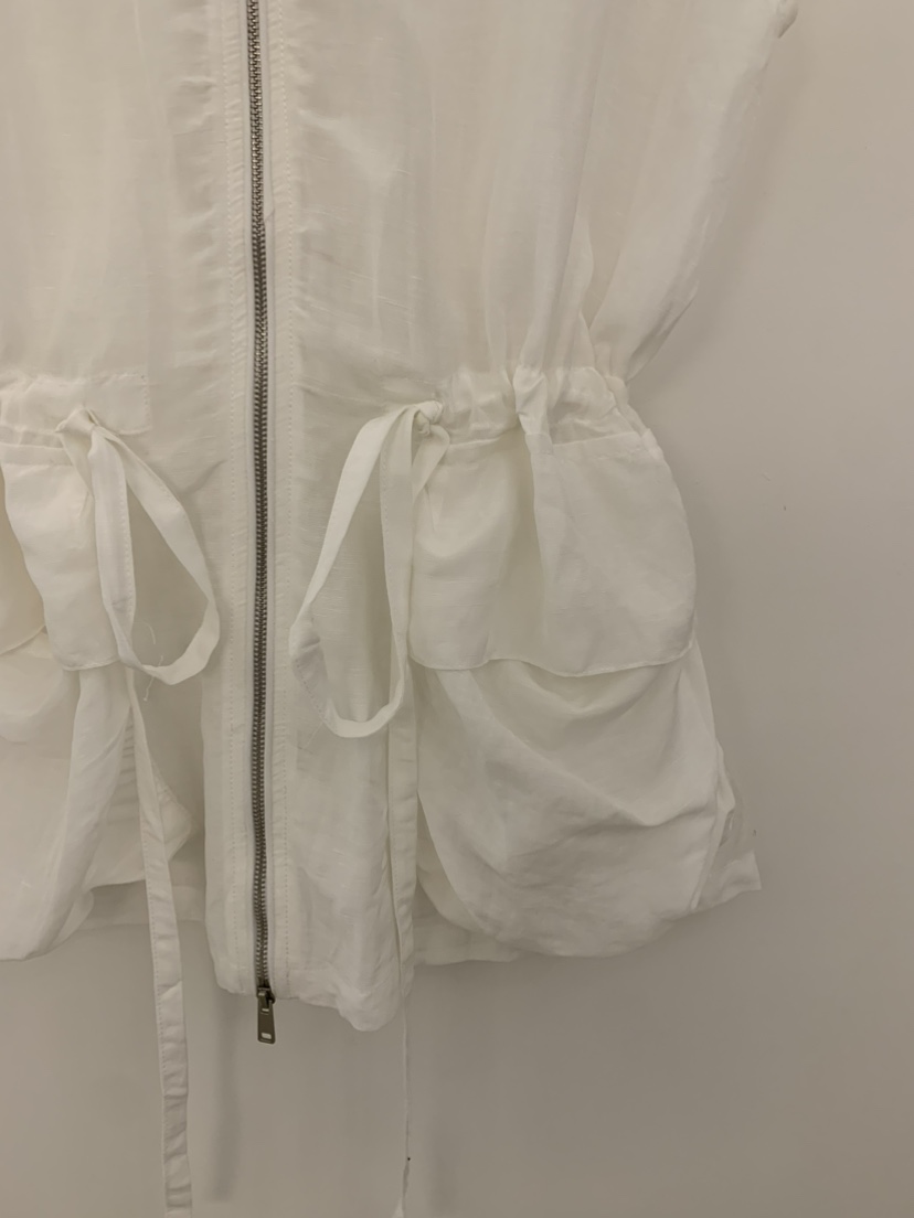 UNDER KEY東大門代購女裝新品人氣推薦26春夏馬甲工裝亞麻UNDER KEY馬甲