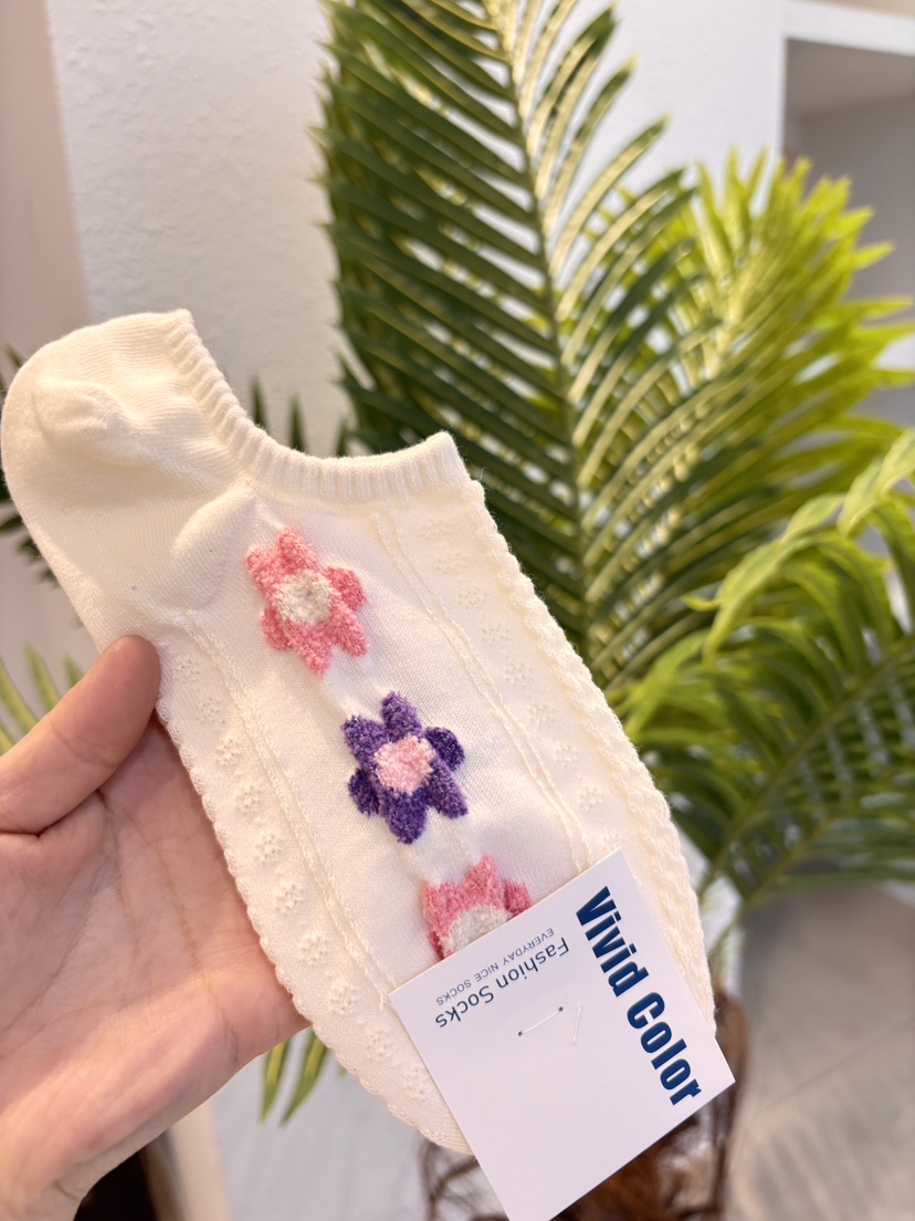 CACTUS-Q東大門代購女裝新款真品人氣推薦時尚26春夏襪子CACTUS十雙起/可混搭襪子圖色2