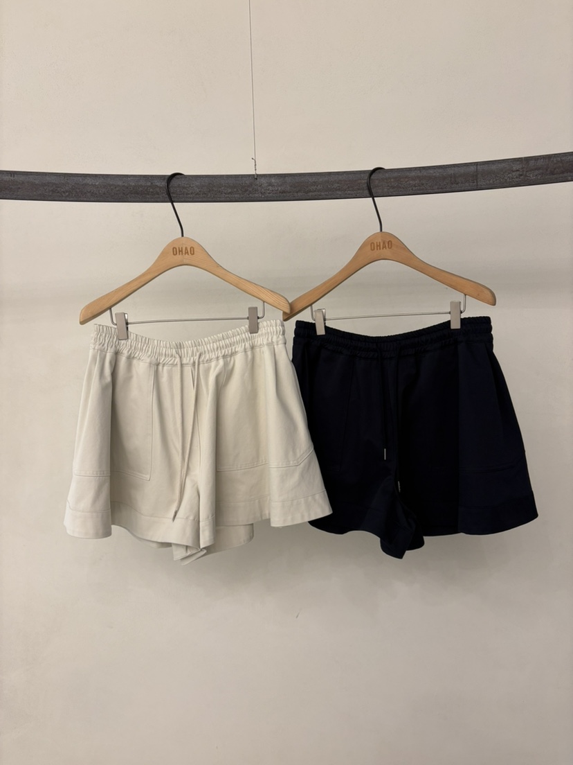 OHAO韓國直郵女士新款26春夏真品職業時尚人氣熱賣休閑短褲OHAO/HA MONG短褲